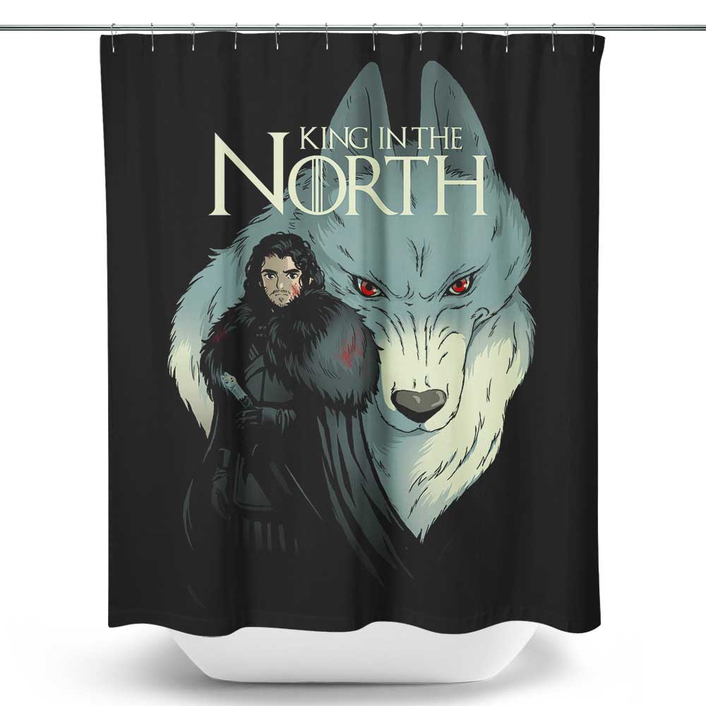 Wolf King - Shower Curtain