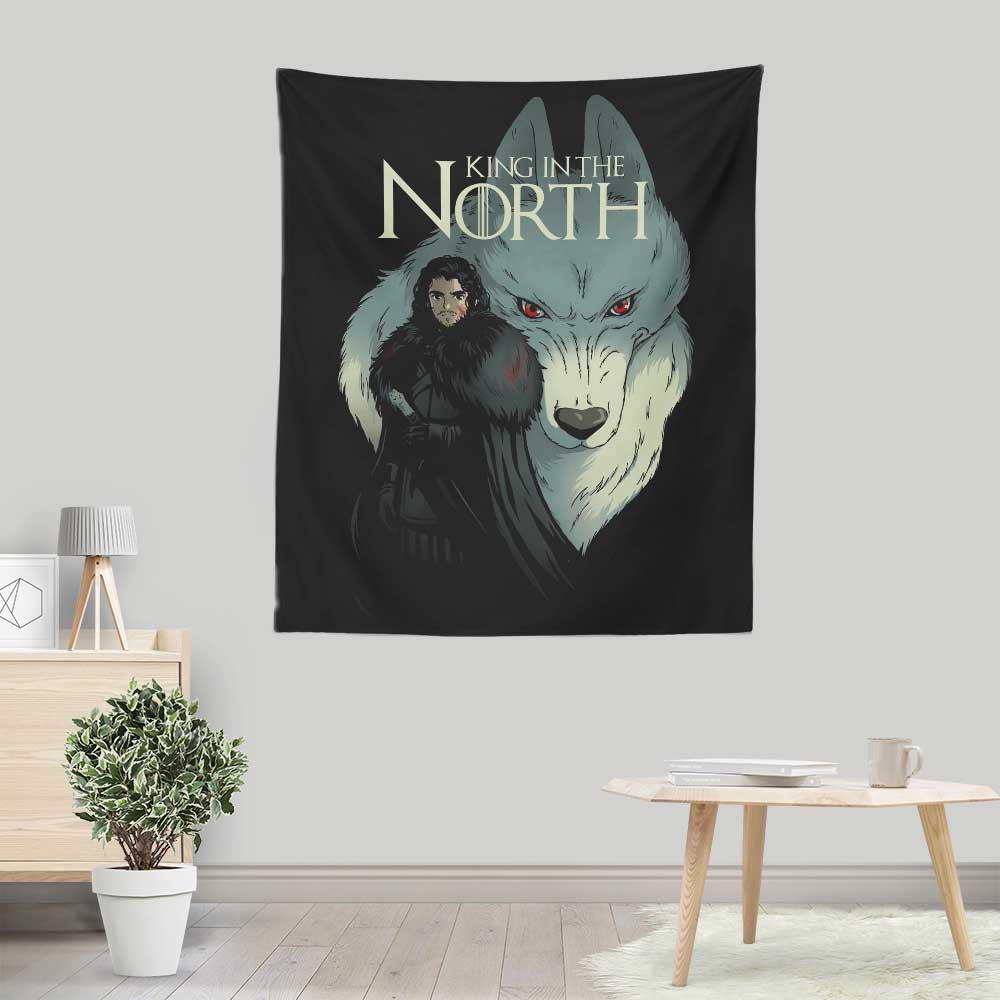 Wolf King - Wall Tapestry