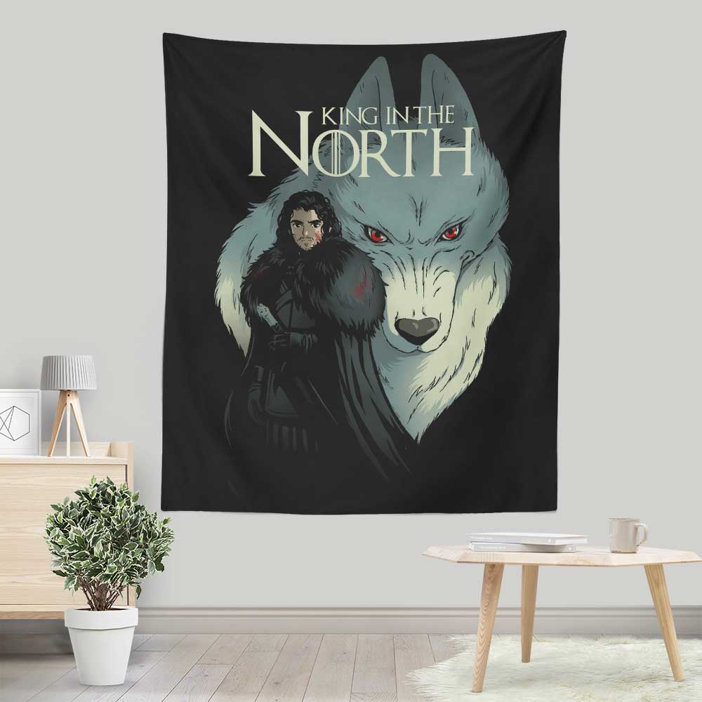 Wolf King - Wall Tapestry