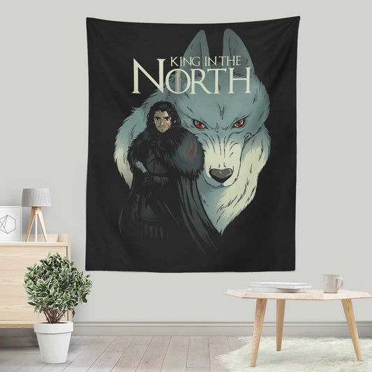 Wolf King - Wall Tapestry