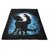 Wolf Man - Fleece Blanket