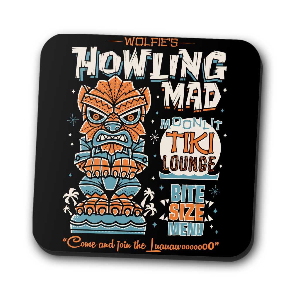 Wolfie Tiki - Coasters