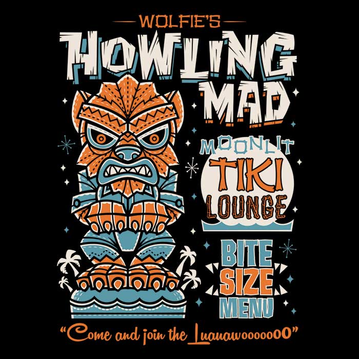 Wolfie Tiki - Women's Apparel