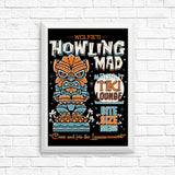 Wolfie Tiki - Posters & Prints