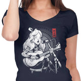 Wonderland Song - Women's V-Neck