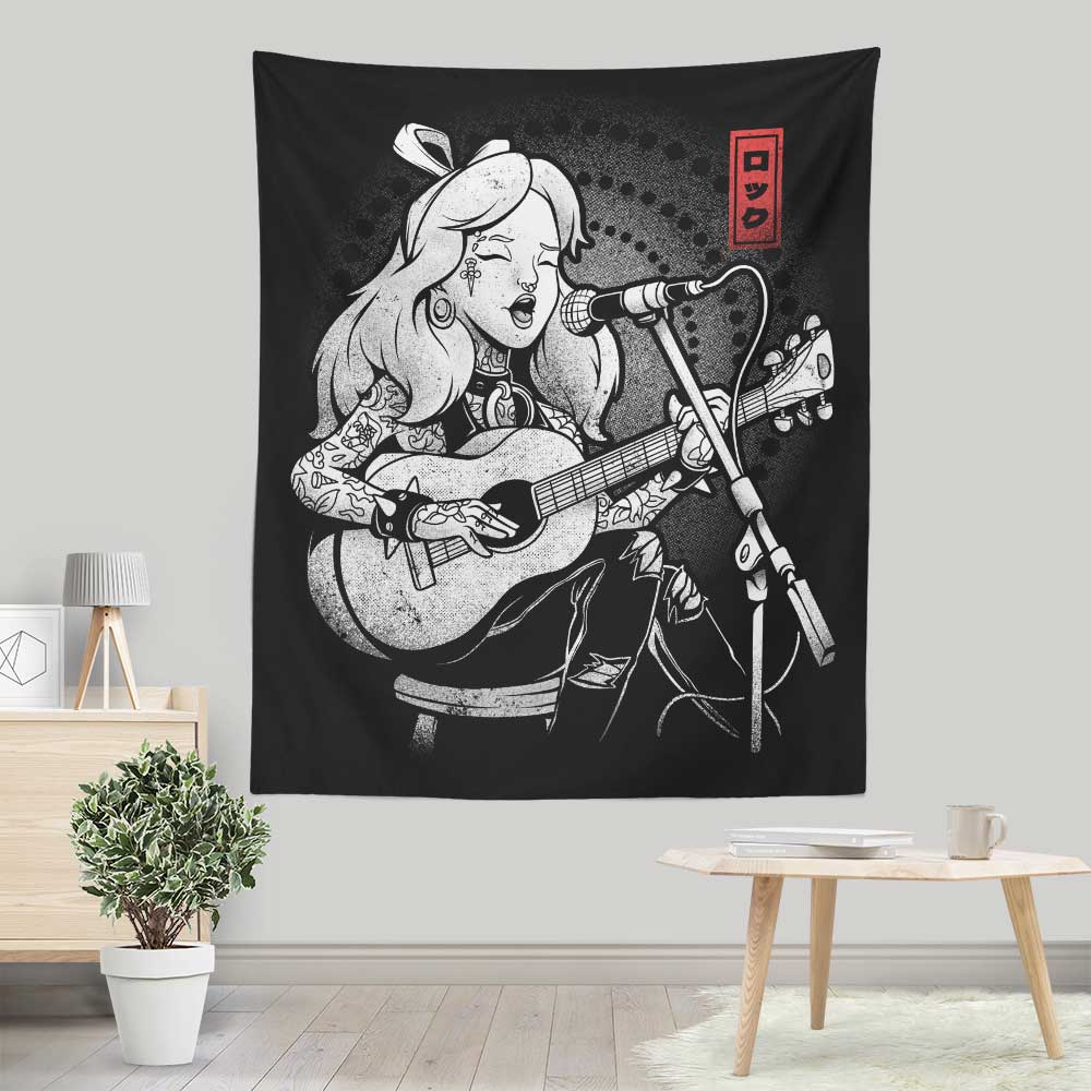 Wonderland Song - Wall Tapestry