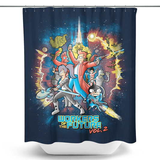 Workers of the Future: Vol. 2 - Shower Curtain