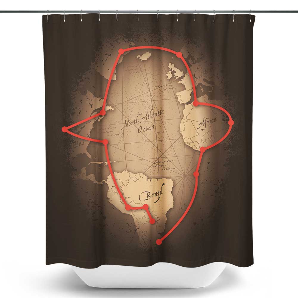 World's Greatest Archaeologist - Shower Curtain