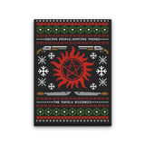 Wrapping Presents, Hunting Things - Canvas Print