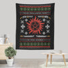Wrapping Presents, Hunting Things - Wall Tapestry
