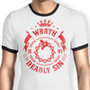Wrath is My Sin - Ringer T-Shirt