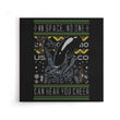 Xeno Christmas Sweater - Canvas Print