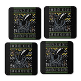 Xeno Christmas Sweater - Coasters