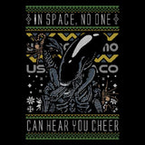 Xeno Christmas Sweater - Shower Curtain
