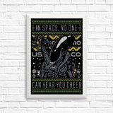 Xeno Christmas Sweater - Posters & Prints