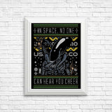 Xeno Christmas Sweater - Posters & Prints