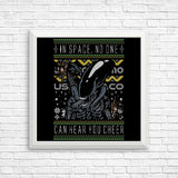 Xeno Christmas Sweater - Posters & Prints