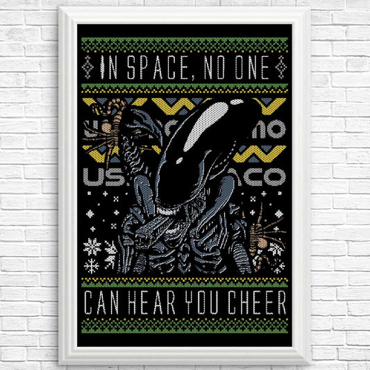Xeno Christmas Sweater - Posters & Prints