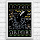 Xeno Christmas Sweater - Posters & Prints