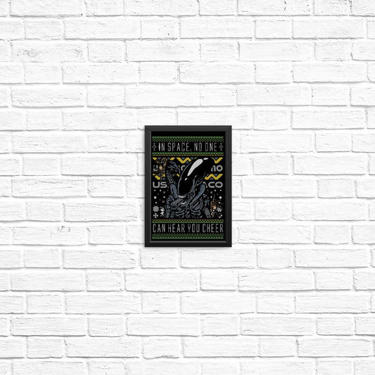 Xeno Christmas Sweater - Posters & Prints