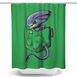 Xeno Pocket - Shower Curtain
