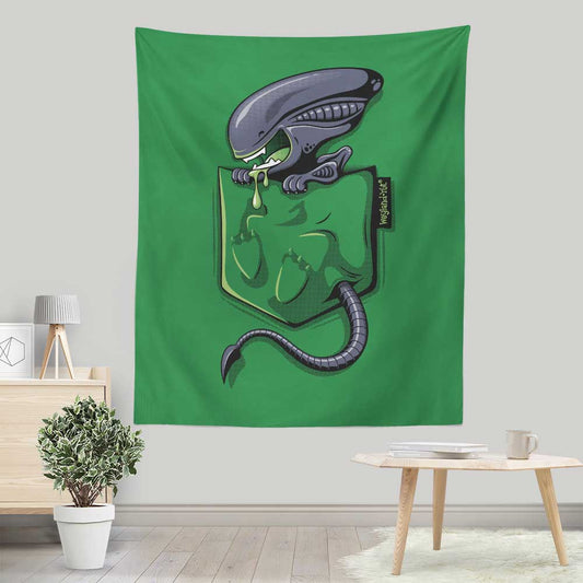 Xeno Pocket - Wall Tapestry
