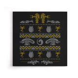 Xmas Bug Hunt - Canvas Print