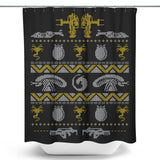 Xmas Bug Hunt - Shower Curtain