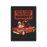 Xmas Road Trip - Canvas Print