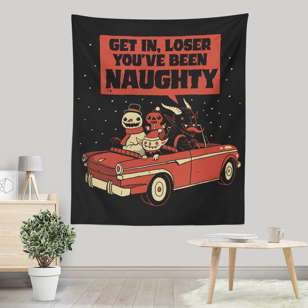Xmas Road Trip - Wall Tapestry