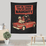 Xmas Road Trip - Wall Tapestry