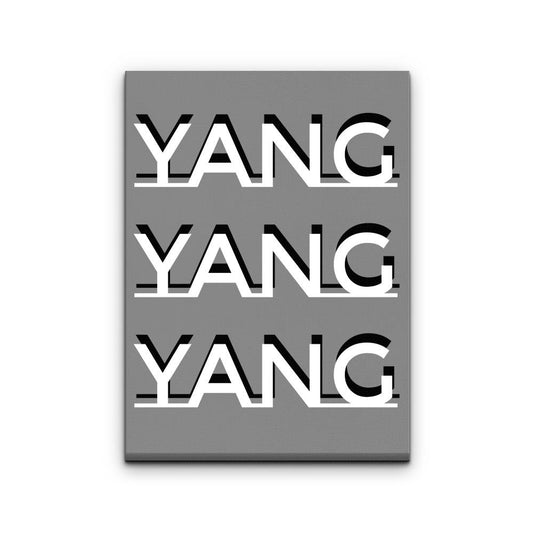YANG - Canvas Print