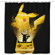 Yellow Pocket Gaming - Shower Curtain
