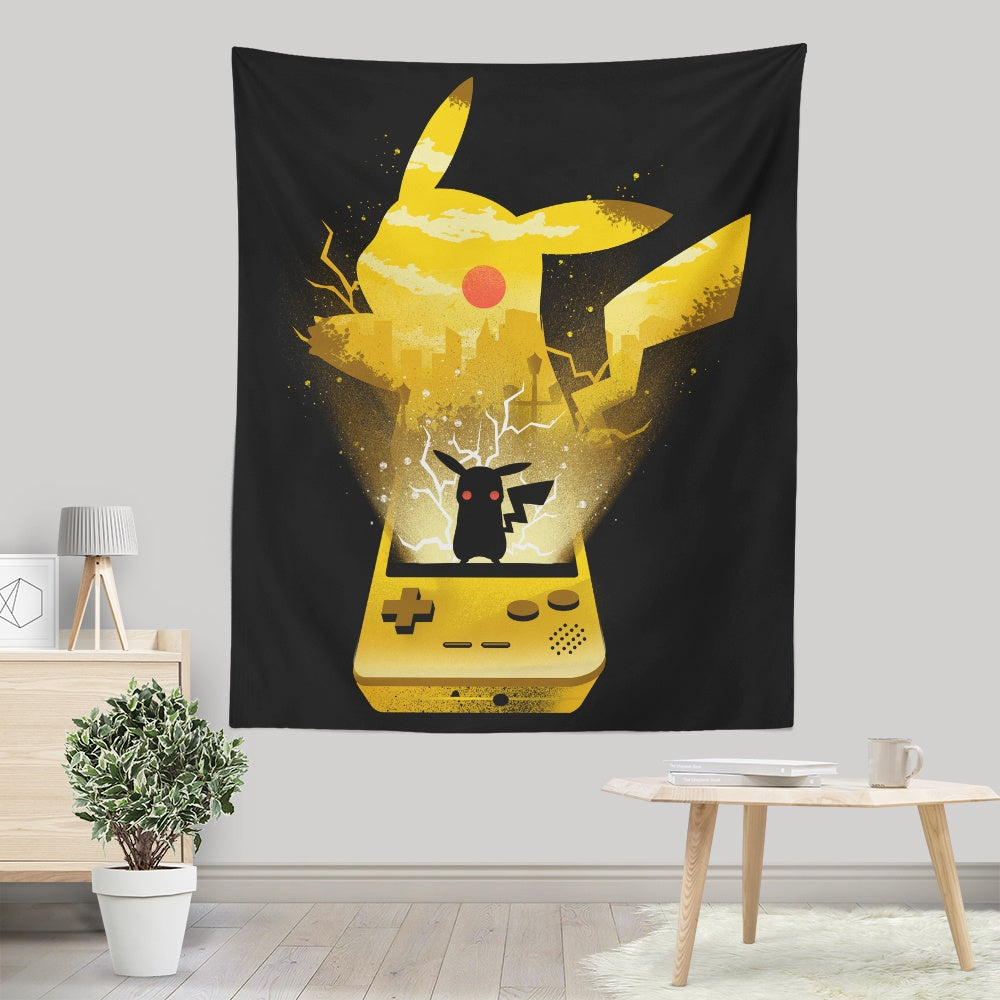 Yellow Pocket Gaming - Wall Tapestry