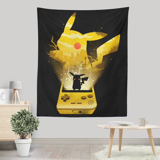 Yellow Pocket Gaming - Wall Tapestry