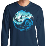 YinYang of Water - Long Sleeve T-Shirt