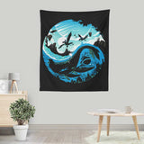 YinYang of Water - Wall Tapestry