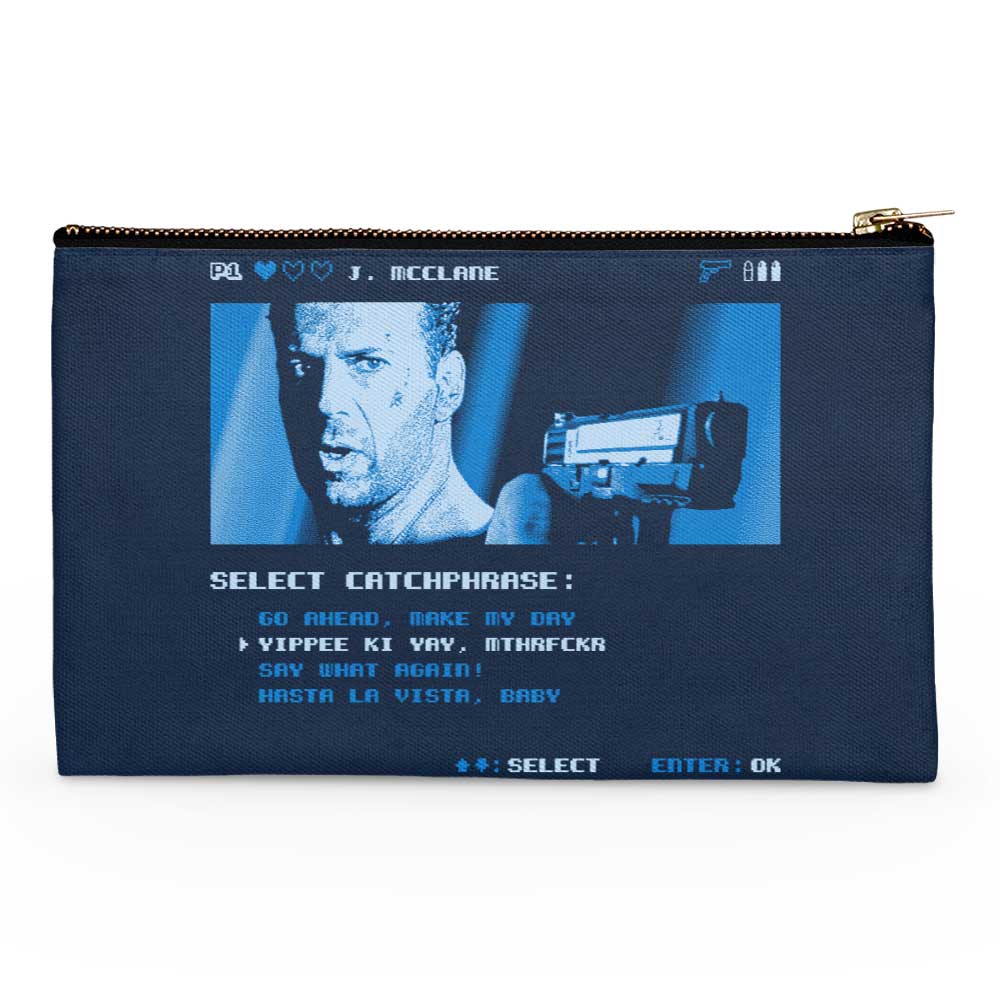 Yippee Ki Yay - Accessory Pouch