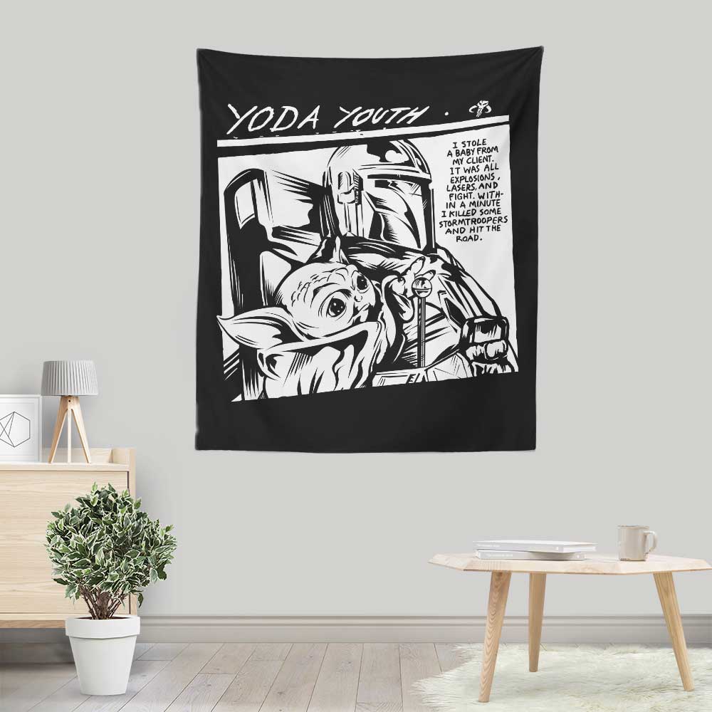Yoda Youth - Wall Tapestry
