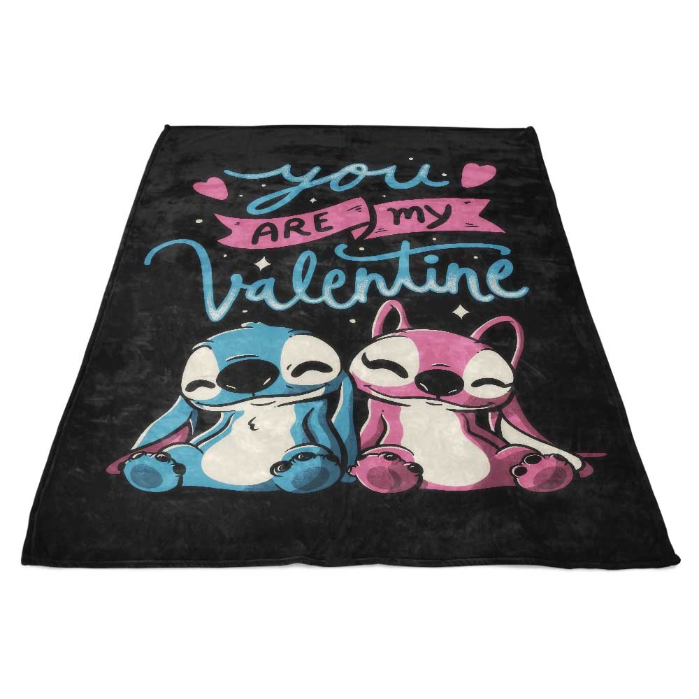 You Are My Valentine - Fleece Blanket