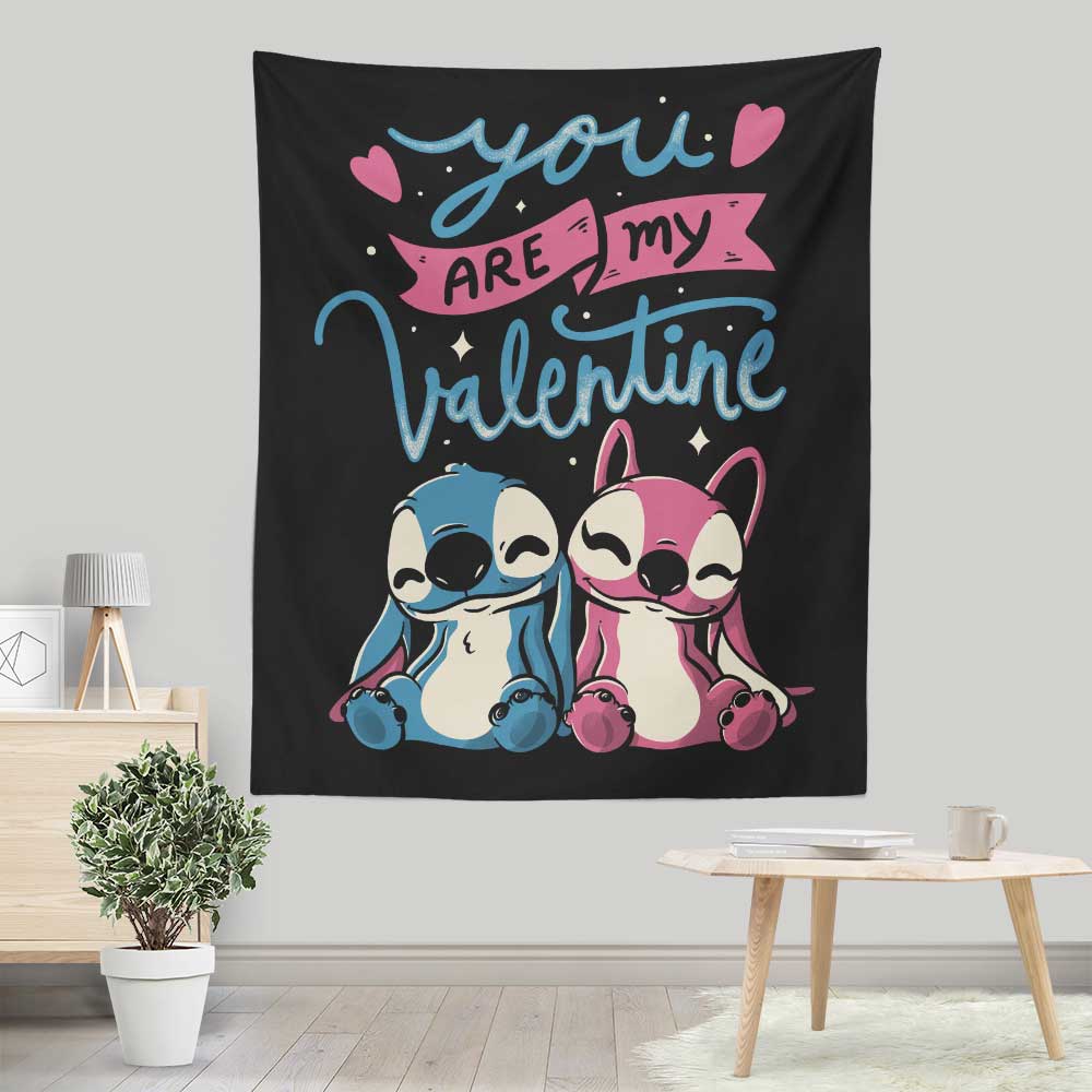 You Are My Valentine - Wall Tapestry