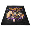 You Can't Sit Witch Us - Fleece Blanket