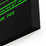 You Fell Asleep - Canvas Print