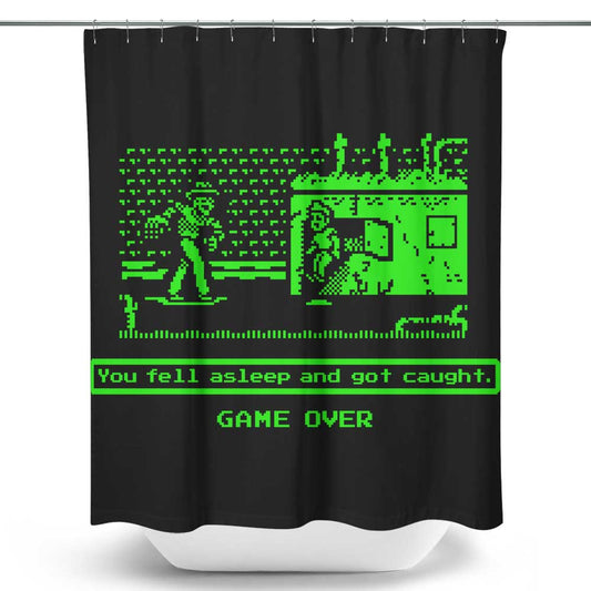 You Fell Asleep - Shower Curtain