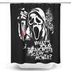 Your Favorite Scary Movie - Shower Curtain