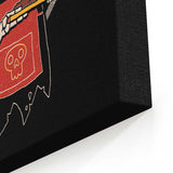 You've Been Served - Canvas Print