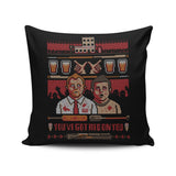 You've Got Red on You - Throw Pillow