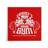 Zangief Gym - Canvas Print