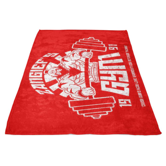 Zangief Gym - Fleece Blanket