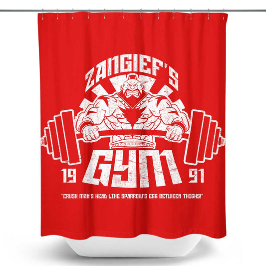 Zangief Gym - Shower Curtain